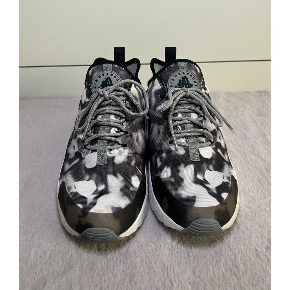 Nike Air Huarache Run Ultra Print Mixed Gray (Liquid Finish) Unisex US W 8.5 M 7